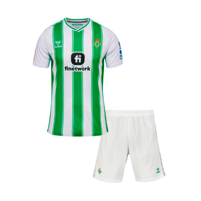 Kids Real Betis Home Kit 2023-2024 Kit 