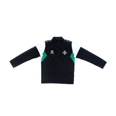 Sweatshirt Hummel Real Betis Pre Match 2023 2024 Ni o Black Green