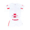Conjunto SD Huesca Segunda Equipación Bebé 2023-2024 White-Red-Gold Metallic