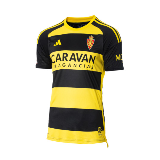 Camiseta Adidas Real Zaragoza Segunda Equipaci n 2023 2024 Yellow Black camiseta-adidas-real-zaragoza-segunda-equipaci-n-2023-2024-yellow-black