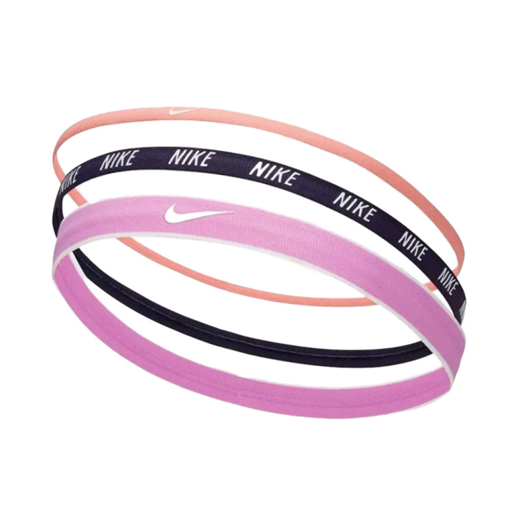 Headband Nike Mixed Width 3 Units Red Stradtus Purple Ink White Futbol Emotion