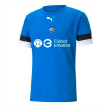 teamRISE m/c CE Roda de Ter Entrenamiento Jersey Electric Blue Lemonade-Black-White