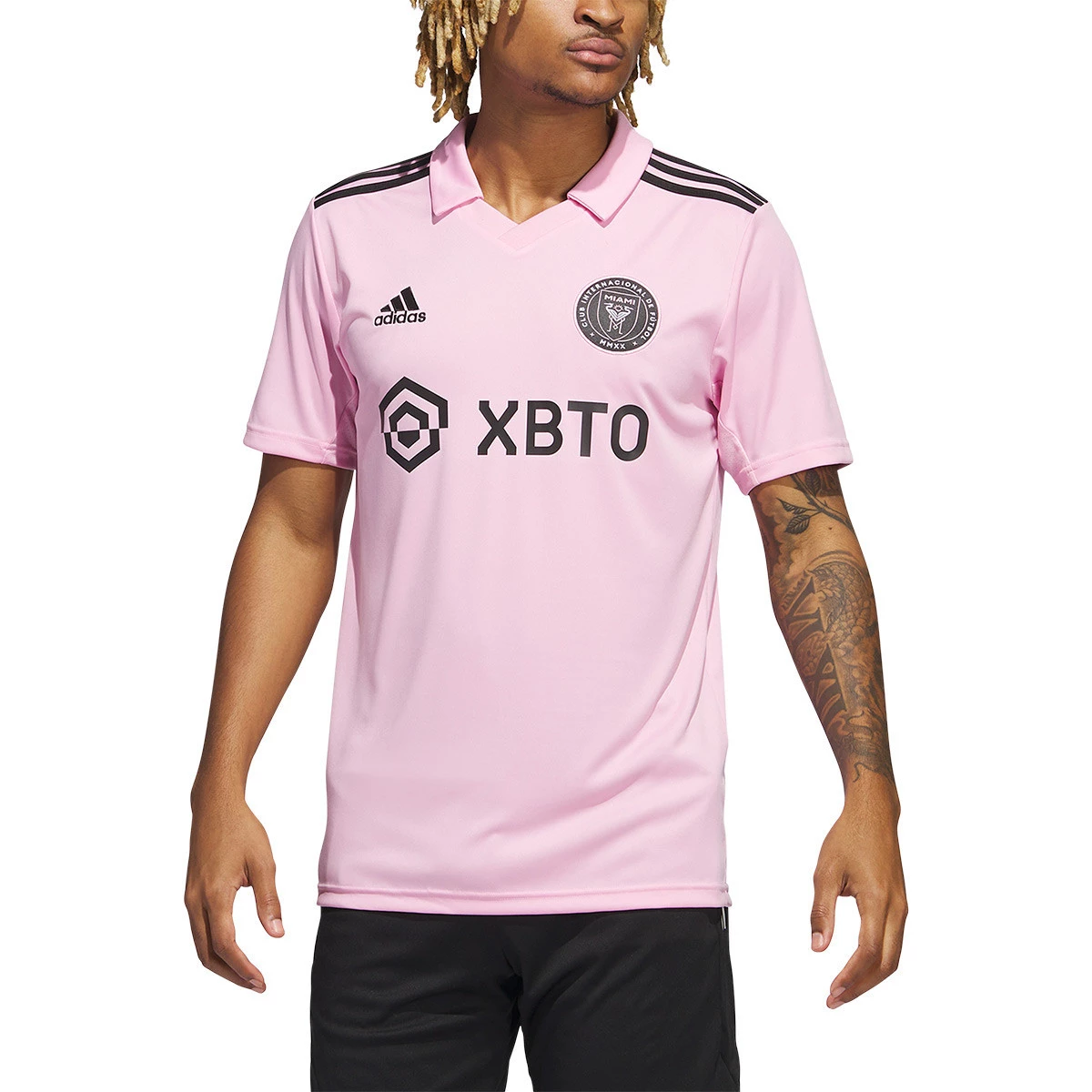 Jersey adidas Inter Miami CF Home Jersey 2023 2024 Messi 10 Pink Black Futbol Emotion