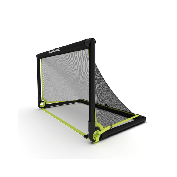 Portería Bazooka Goal Multiusos PVC (120 x 75) Black-Black - Fútbol Emotion