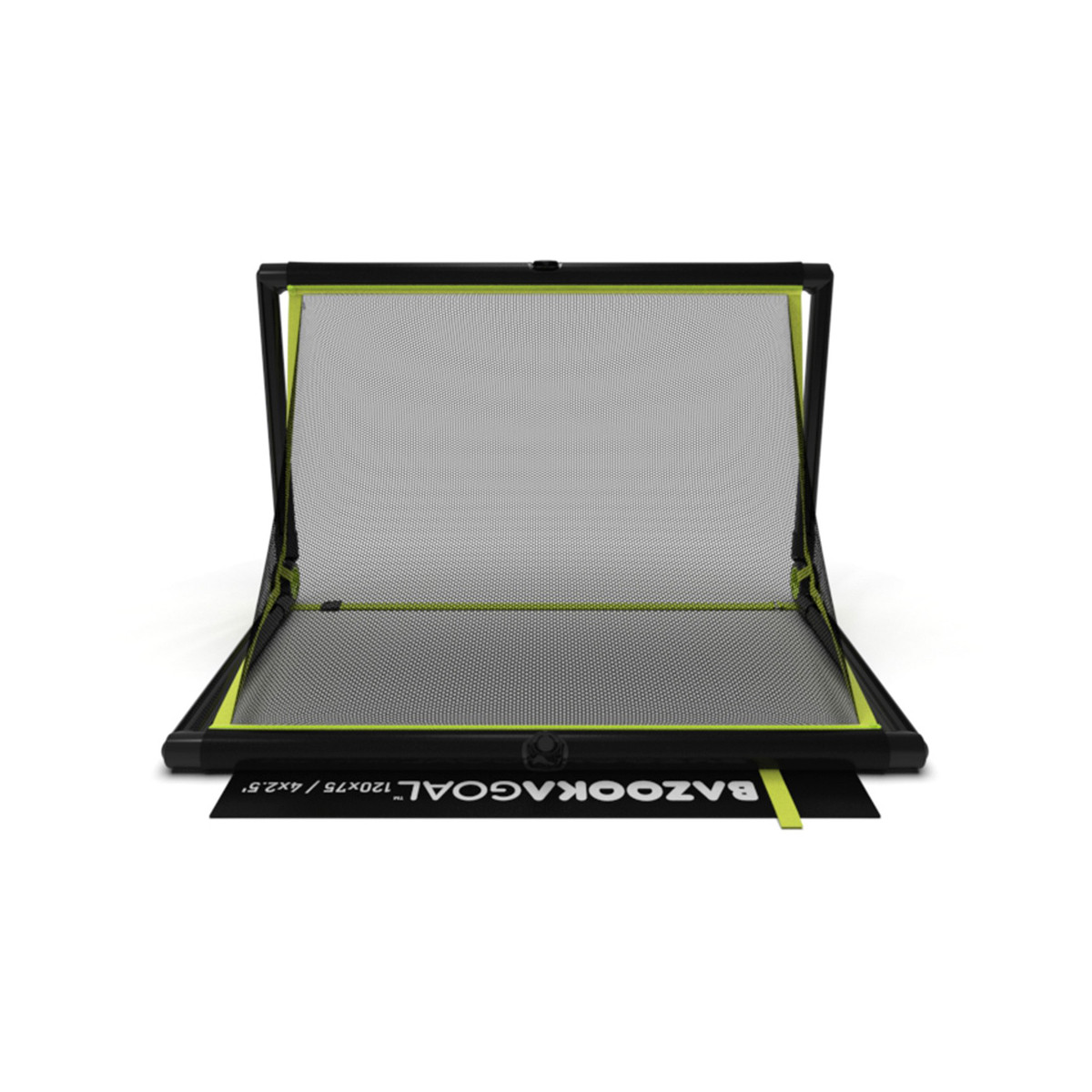 Bazooka Goal Porteria Multiusos PVC (120 x 75) Black-Black - Fútbol Emotion