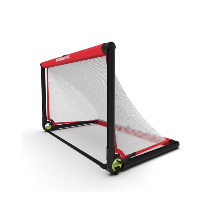 Portería Bazooka Goal Multiusos PVC (120 x 75) Red-White - Fútbol Emotion