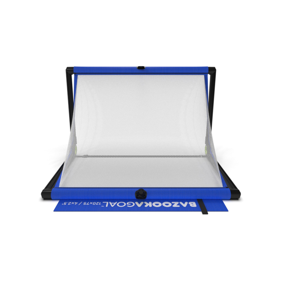 Bazooka Goal Multipurpose Goal PVC (120 x 75) Blue-White - Fútbol Emotion