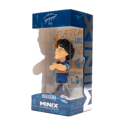 Muñeco Minix Maradona Boca Juniors (12 cm)