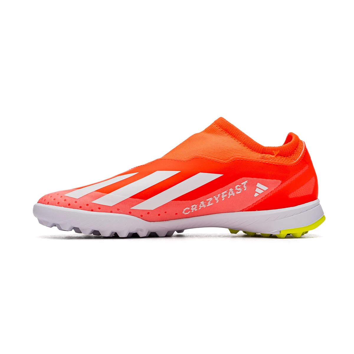 Scarpe adidas X Crazyfast League LL Turf per bambini Solar Red Ftwr White Team Solar Yellow Futbol Emotion