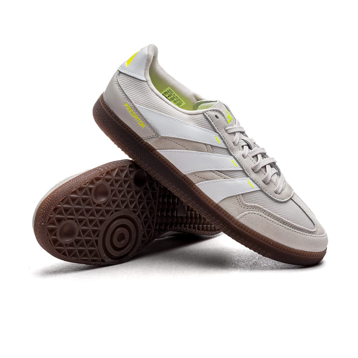 Scarpe adidas Predator Freestyle Grey One Ftwr White Team Solar Yellow Futbol Emotion