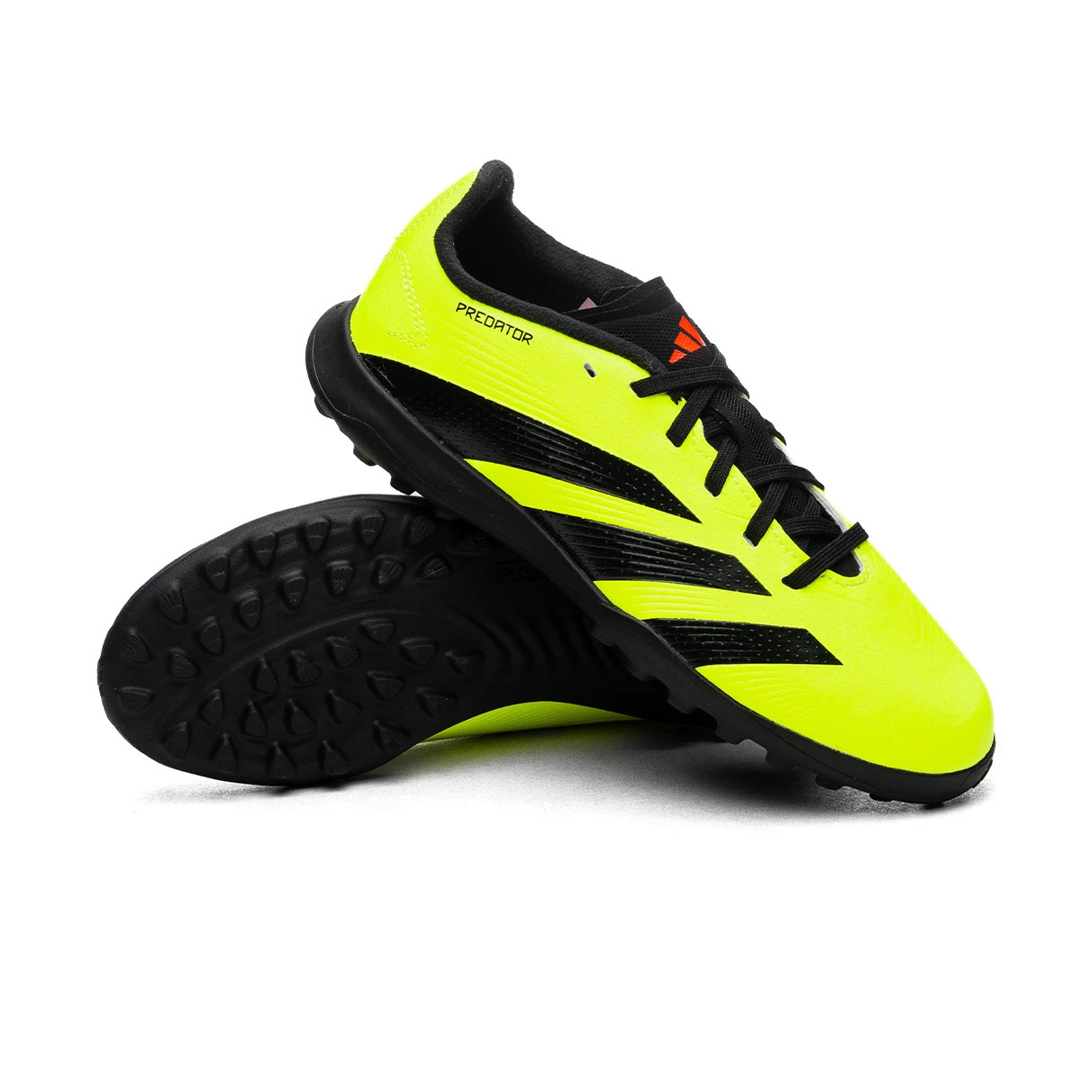 Scarpe adidas Predator League Turf per bambini Team Solar Yellow Core Black Solar Red Futbol Emotion