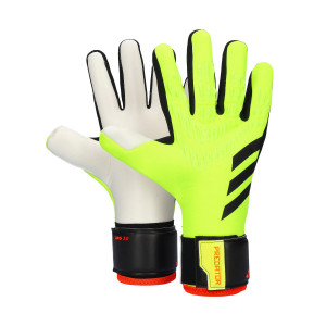 Guante de porteros adidas Predator League Solar Yellow Black Solar Red Futbol Emotion
