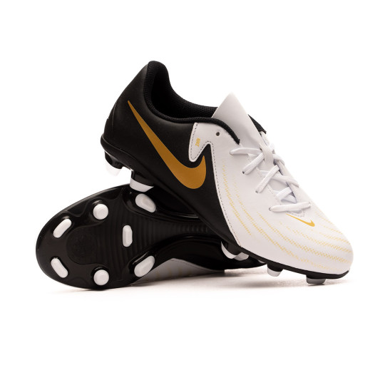 Football Boots Nike Kids Phantom GX II Club FG/MG White