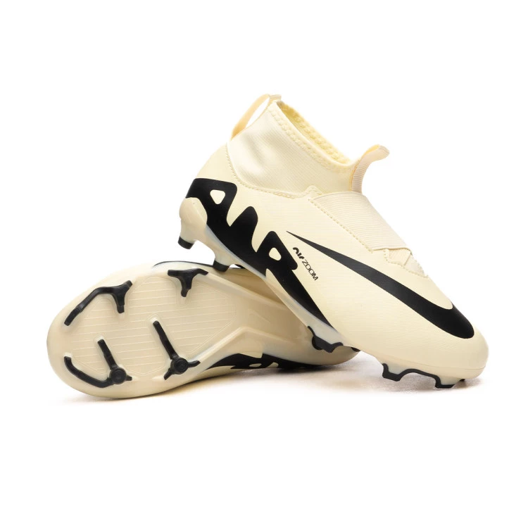 Bota de futbol Nike Air Zoom Mercurial Superfly 9 Academy FG MG Nino Lemonade Black Futbol Emotion