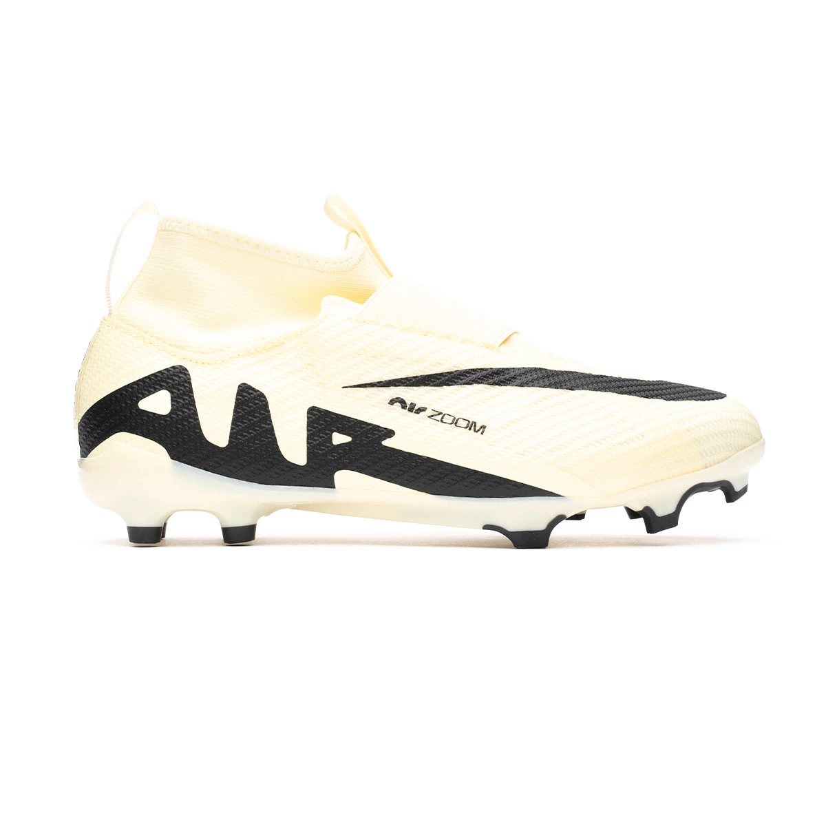 Football Boots Nike Kids Zoom Superfly 9 Pro FG Lemonade Black Futbol Emotion
