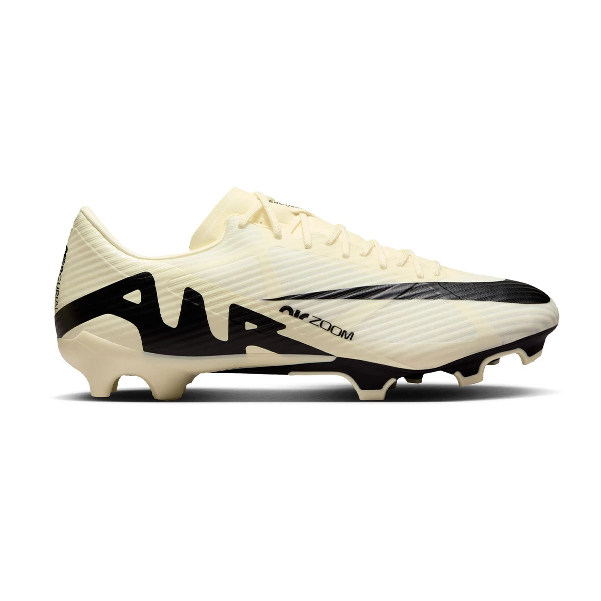 Football Boots Nike Air Zoom Vapor 15 Academy FG MG Lemonade Black Futbol Emotion