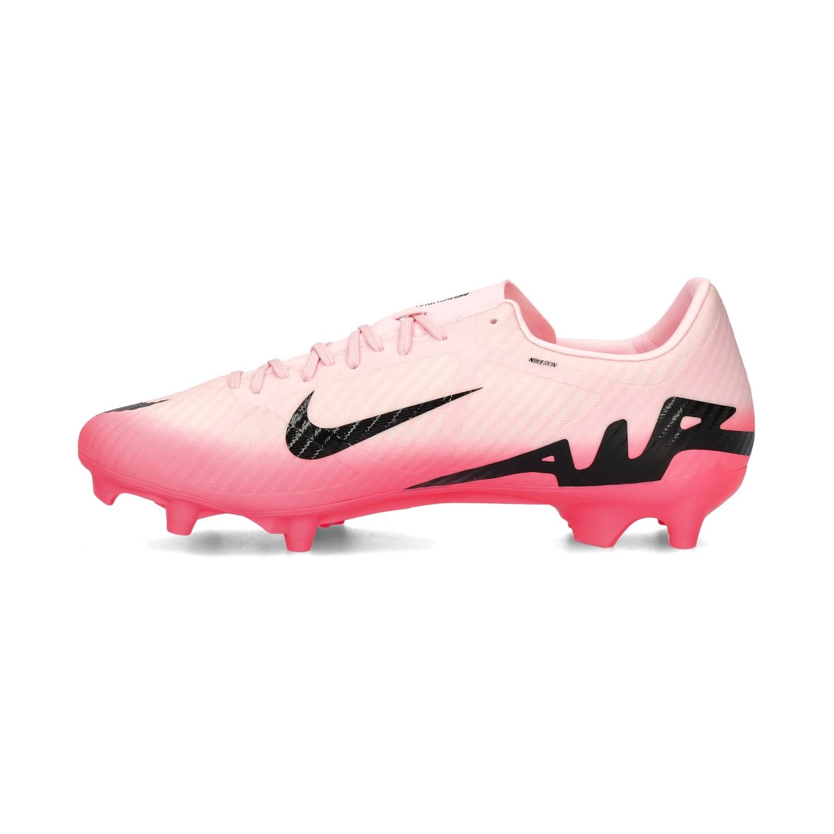 Football Boots Nike Air Zoom Mercurial Vapor 15 Academy FG MG Pink Foam Black Futbol Emotion