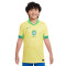 Camisola Nike Brasil Primeiro Equipamento Copa América 2024 Criança