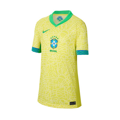 Kids Brazil Home Kit Copa América 2024 Jersey