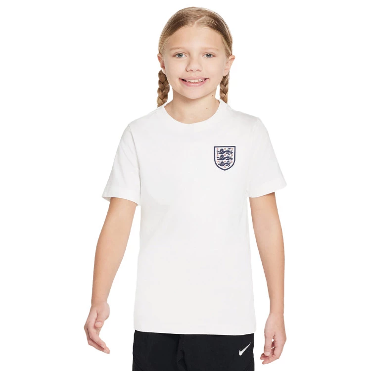 Maglia Nike Inghilterra Fanswear Euro 2024 da Bambino Bianco Futbol Emotion