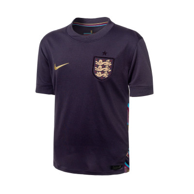Camiseta Inglaterra Segunda Equipación Eurocopa 2024 Niño