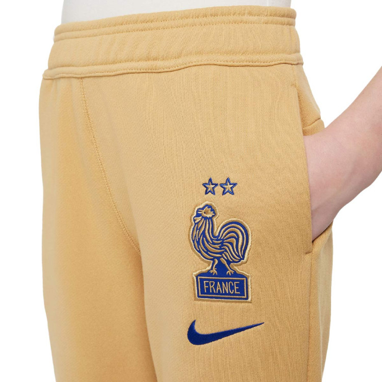 pantalon-largo-nike-francia-fanswear-eurocopa-2024-nino-club-gold-bright-blue-2