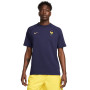 Francia Fanswear Eurocopa 2024-Crnjeno plavo-Club zlato