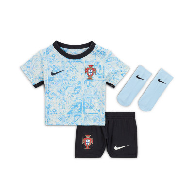 Infants Portugal Euro 2024 Away Kit 