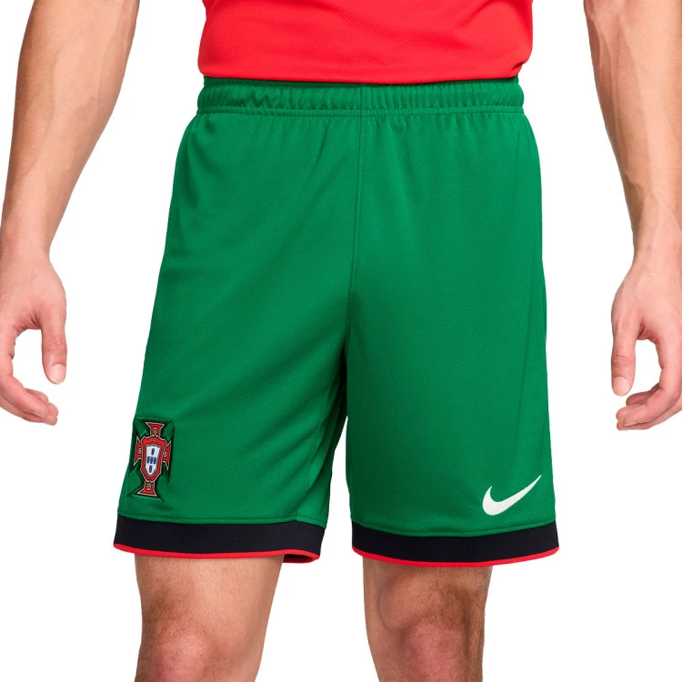 Shorts Nike Portugal Home Kit Euro 2024 Pine Green University Red Pitch Blue Sail Futbol Emotion