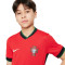 Maglia Nike Portogallo prima divisa Euro 2024 per bambini
