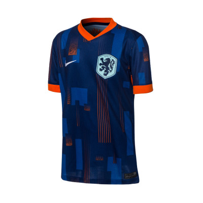 Camiseta Holanda Segunda Equipación Eurocopa 2024 Niño