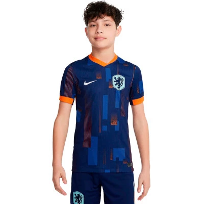 Kids Netherlands Away Kit Euro 2024 T-Shirt