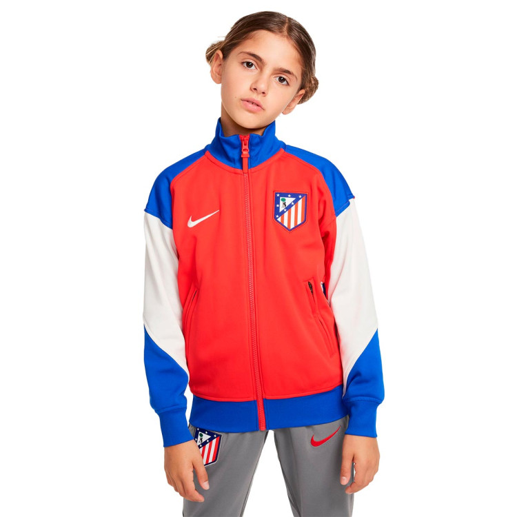 Men's Nike Red Atletico de Madrid Academy Pro Anthem Fitted Raglan  Performance Full-Zip Jacket