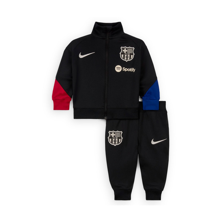 Tracksuit Nike Infants FC Barcelona Training 2024 2025 Black Noble Red Deep Royal Blue Orewood Futbol Emotion