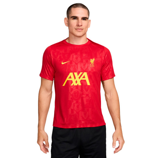 Jersey Nike Liverpool FC Pre-Match 2024-2025 Gym Red-Chrome Yellow