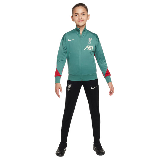 Tracksuit Nike Kids Liverpool FC Training 2024 2025 Black Gym Red Orewood Futbol Emotion