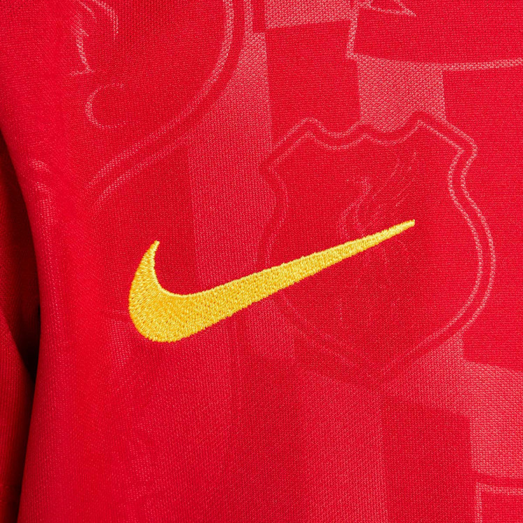 Jersey Nike Kids Liverpool FC PreMatch 20242025 Gym RedChrome Yellow Fútbol Emotion