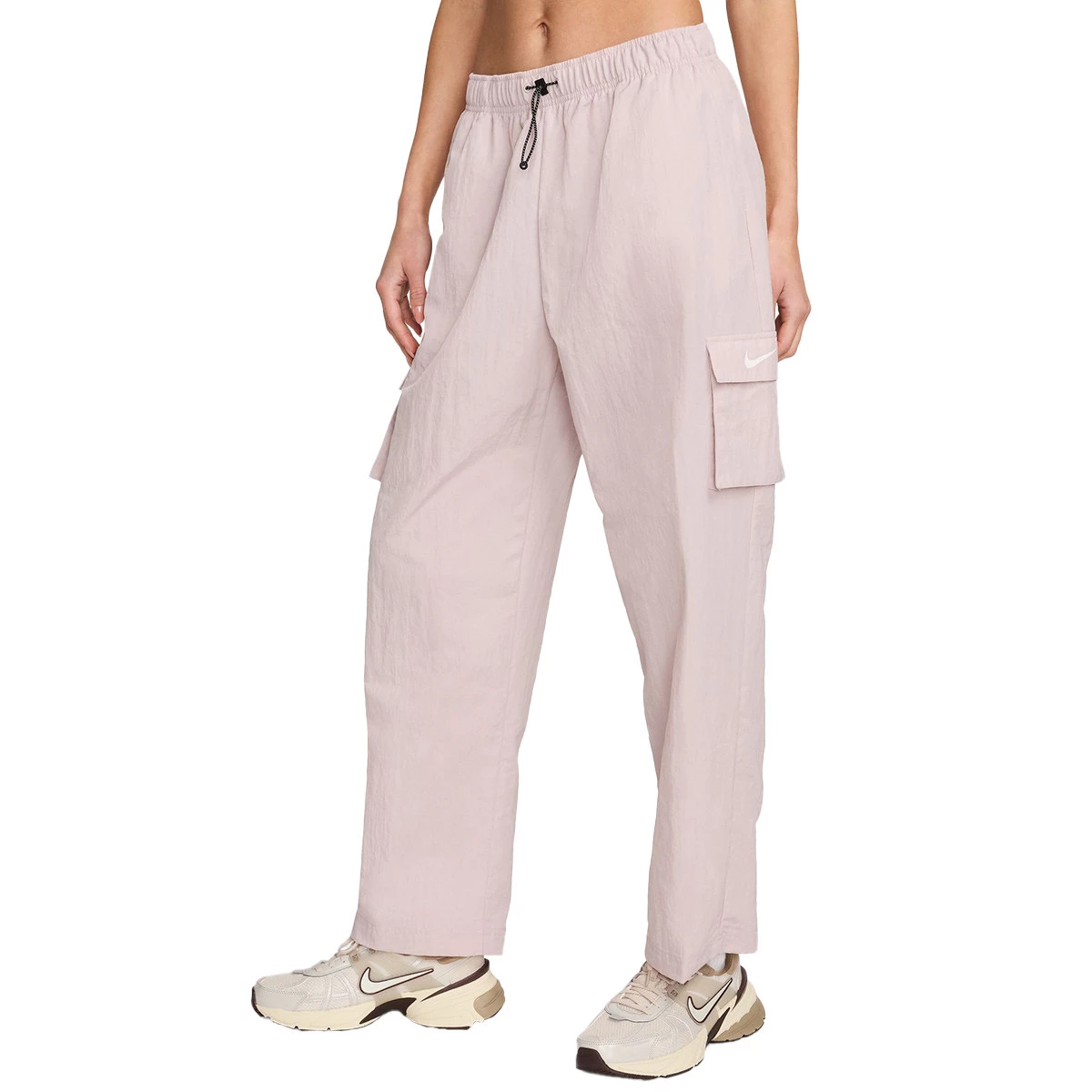 Trousers Nike Women Essentials Woven Cargo Platinum Violet Sail Futbol Emotion