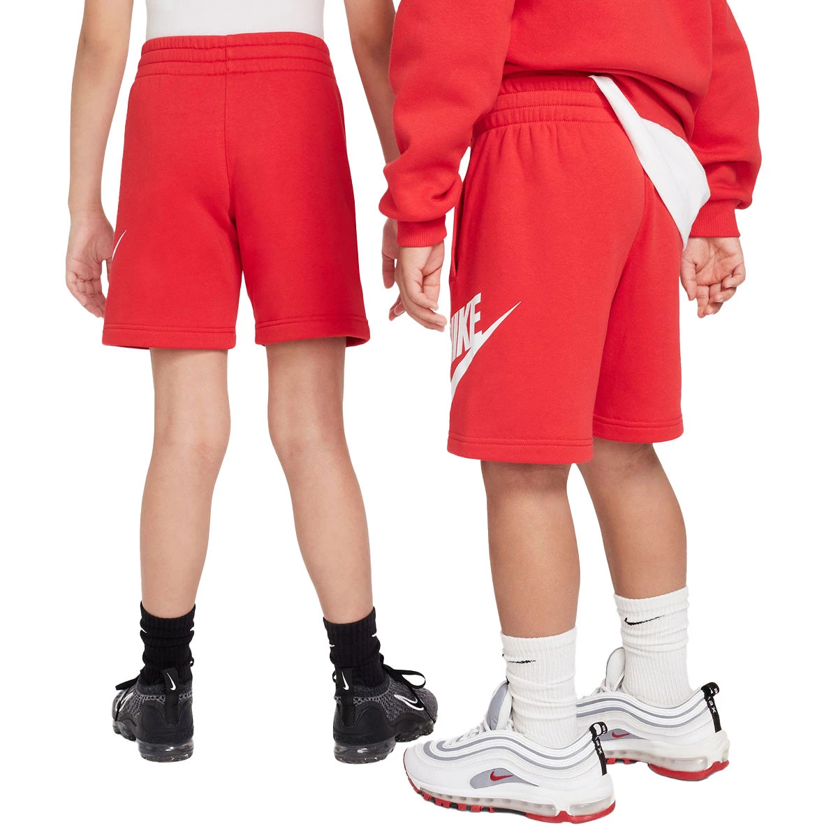 White and red nike shorts new arrivals