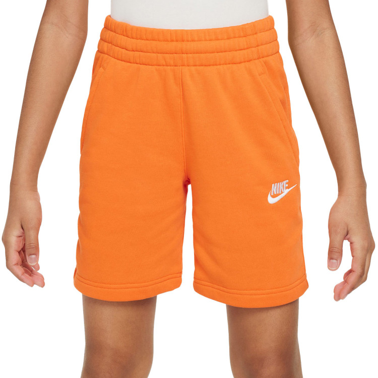 pantalon-corto-nike-club-lbr-nino-safety-orange-white-0