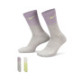 Everyday Plus Cushioned Crew (2 Pares)-Grey Heather Lilac BloomLemon Twist-Summ