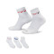 Calcetines Nike Everyday Plus Cushioned Crew (3 Pares)