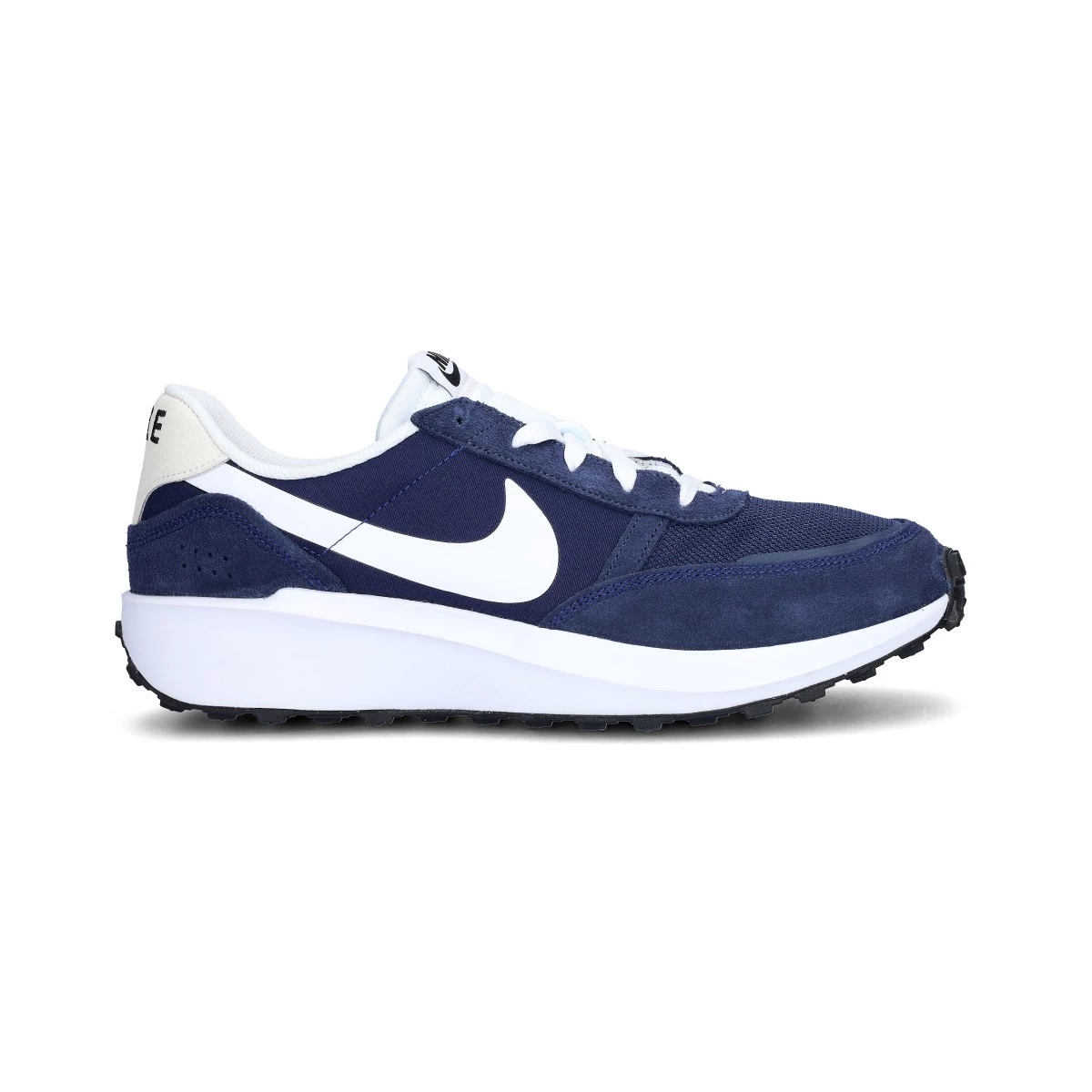 Trainers Nike Waffle Midnight Navy White Obsidian Thunder Blue Bla Futbol Emotion
