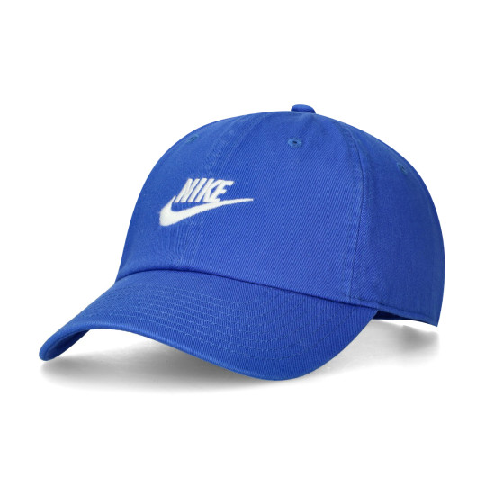 Cap Nike Club Fly Futura Wash Game Royal-White - Fútbol Emotion