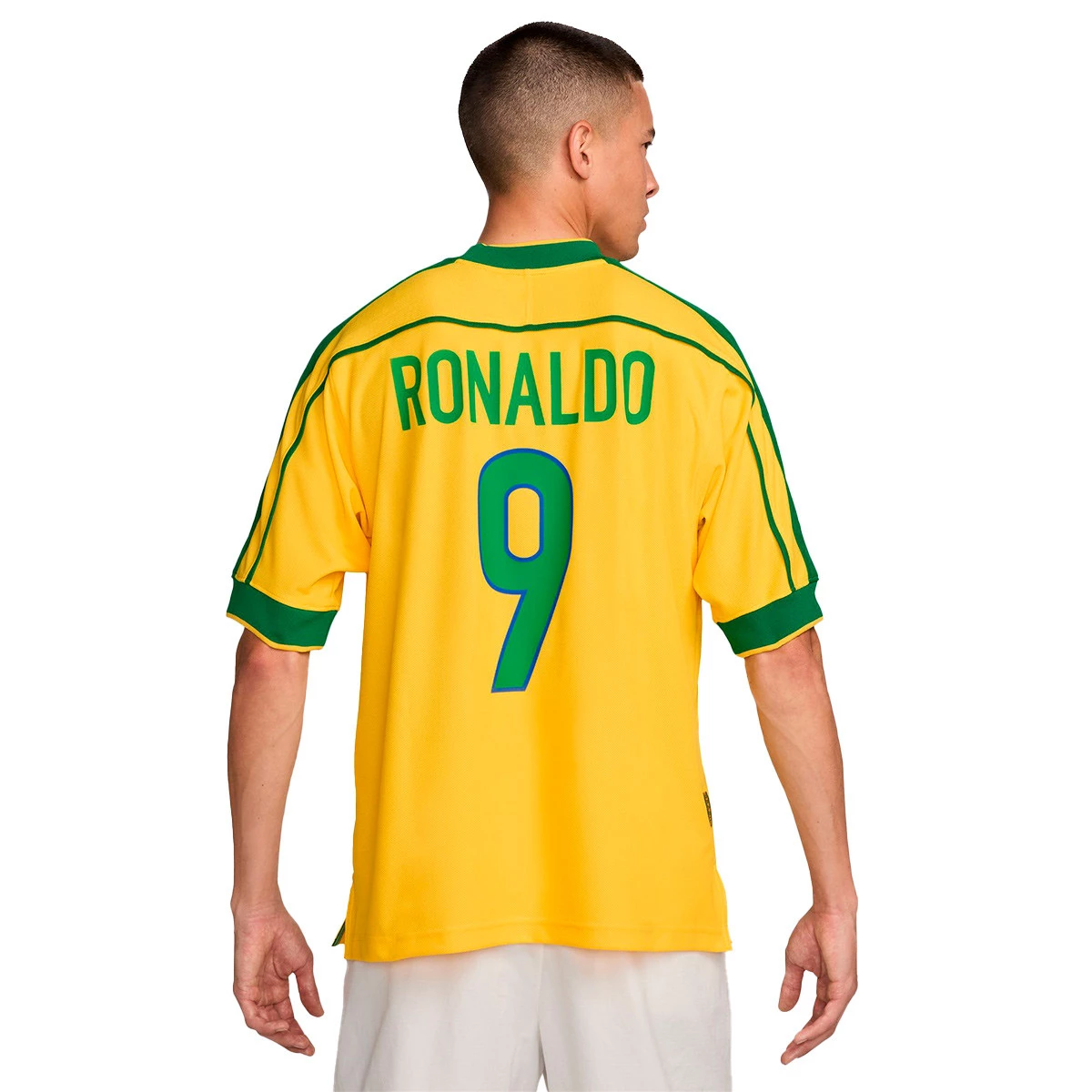 Jersey Nike Brazil Special Edition America Cup 2024 Varsity Maize Pine Green Lucky Green Futbol Emotion