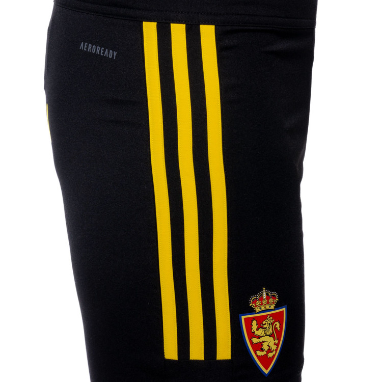 pantalon-corto-adidas-real-zaragoza-segunda-equipacion-2023-2024-nino-black-yellow-4