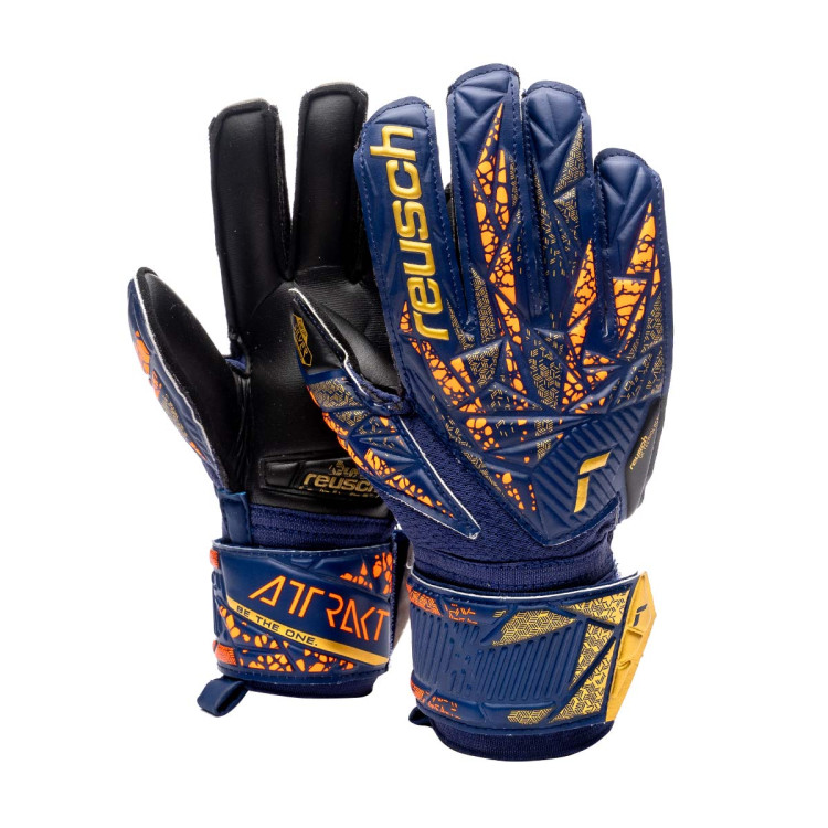 Reusch Alan Junior - Guante De Dedos Unisex (Negro/Rosa GLO 4