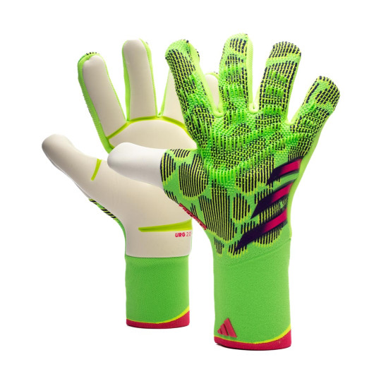Handschuh adidas Predator Pro Team Solar grun Team Shock Pink Lucid Zitrone Futbol Emotion