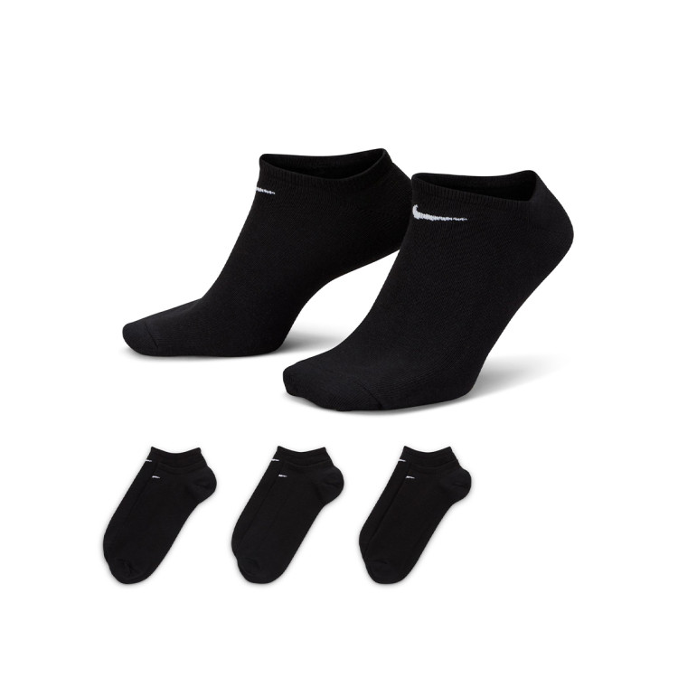 calcetines-nike-lightweight-3-pares-black-white-0