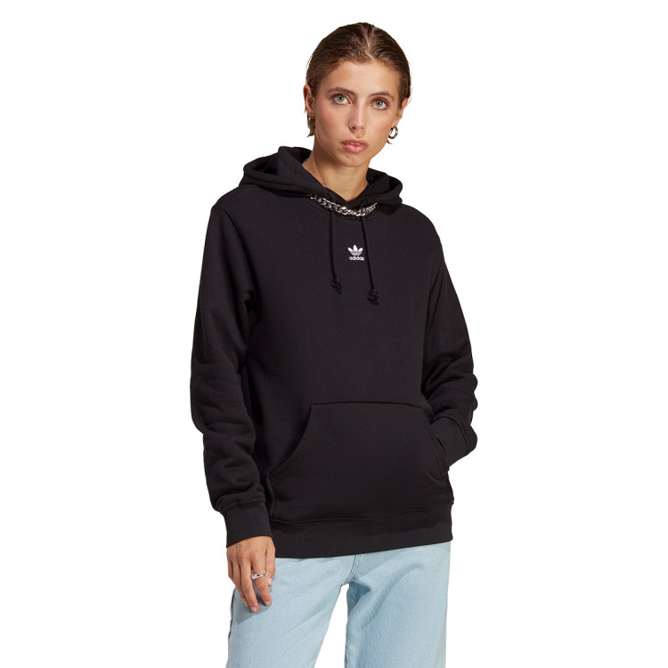 Trefoil Essentials Adidas Trefoil Black Sweatshirt Sweatshirt Adidas